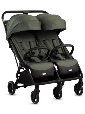 Kraft Duplo İkiz Bebek Arabası - Yeşil