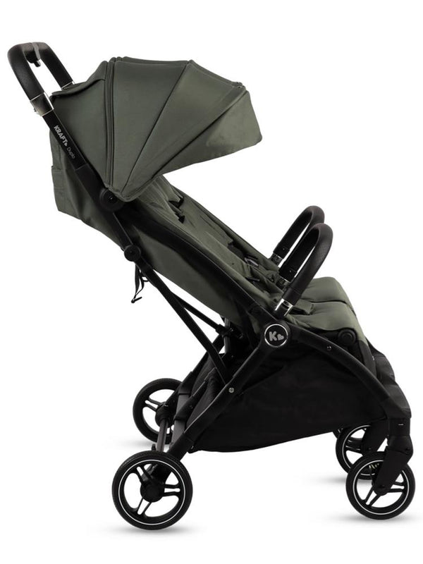 Kraft Duplo İkiz Bebek Arabası - Yeşil