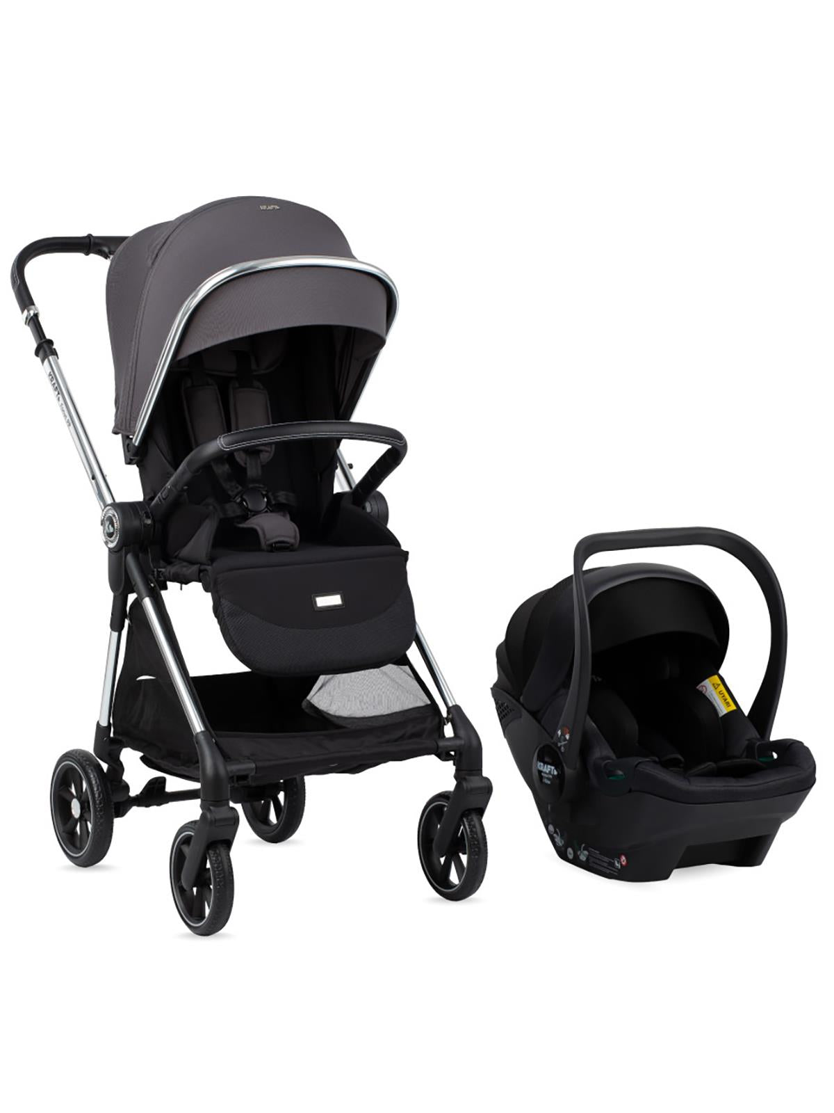 Kraft Focus Pr Travel Sistem Bebek Arabası - Gri