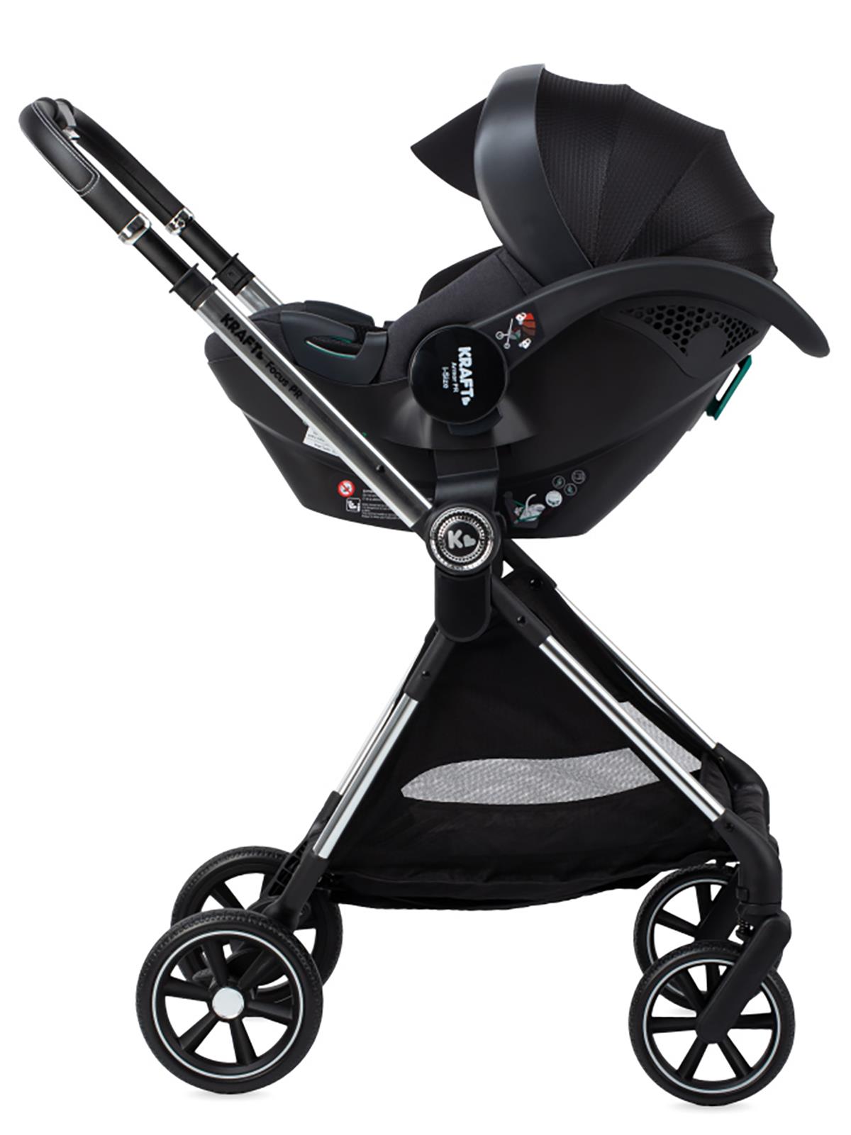 Kraft Focus Pr Travel Sistem Bebek Arabası - Gri