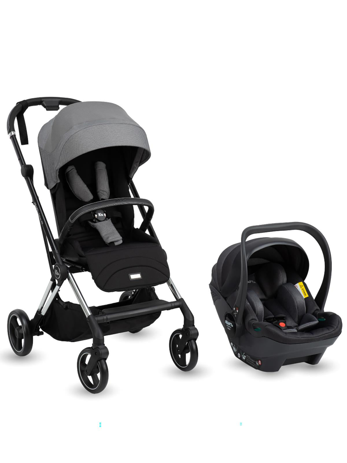 Kraft Tokyo Pr Travel Sistem Bebek Arabası - Gri