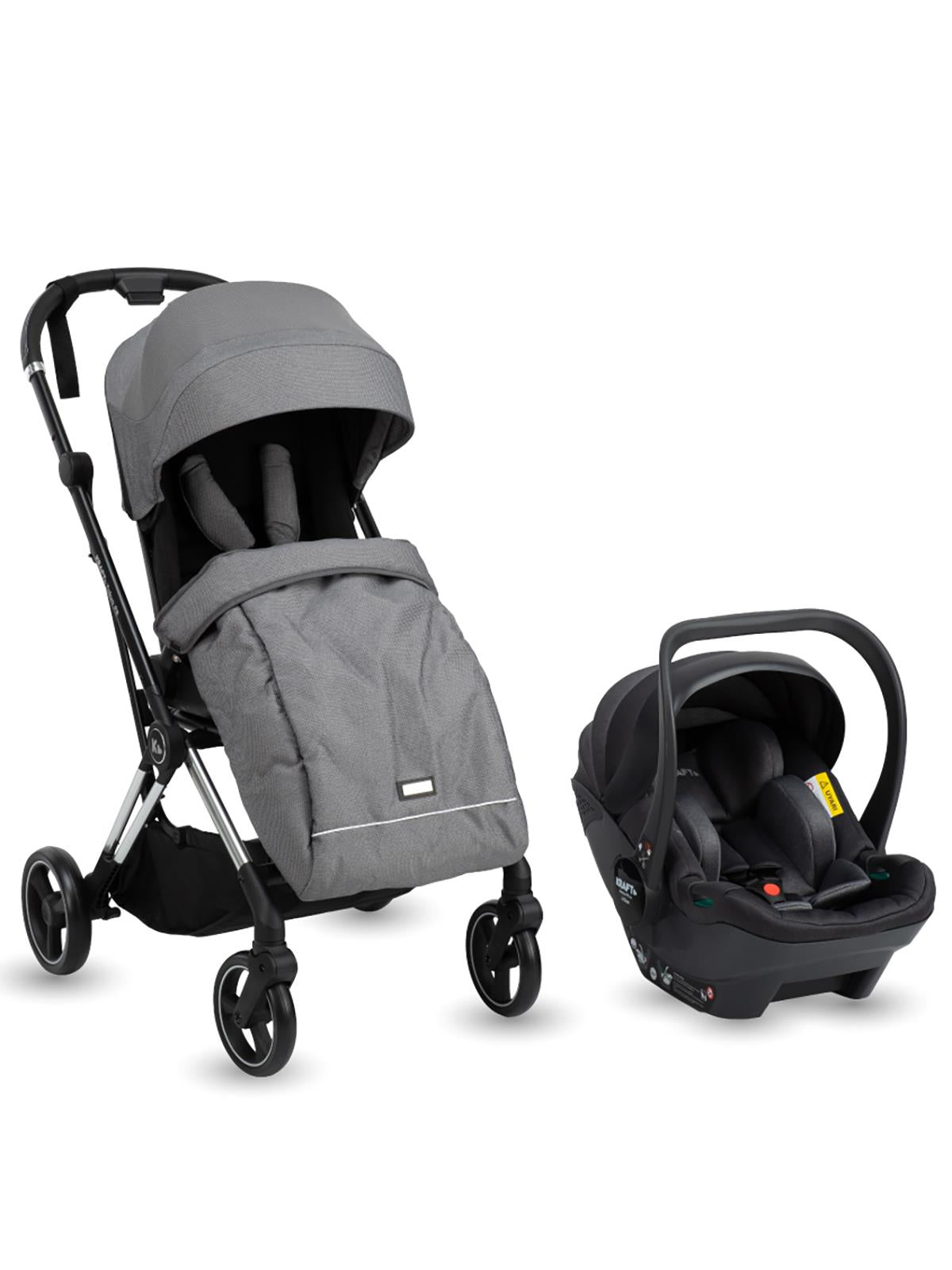 Kraft Tokyo Pr Travel Sistem Bebek Arabası - Gri