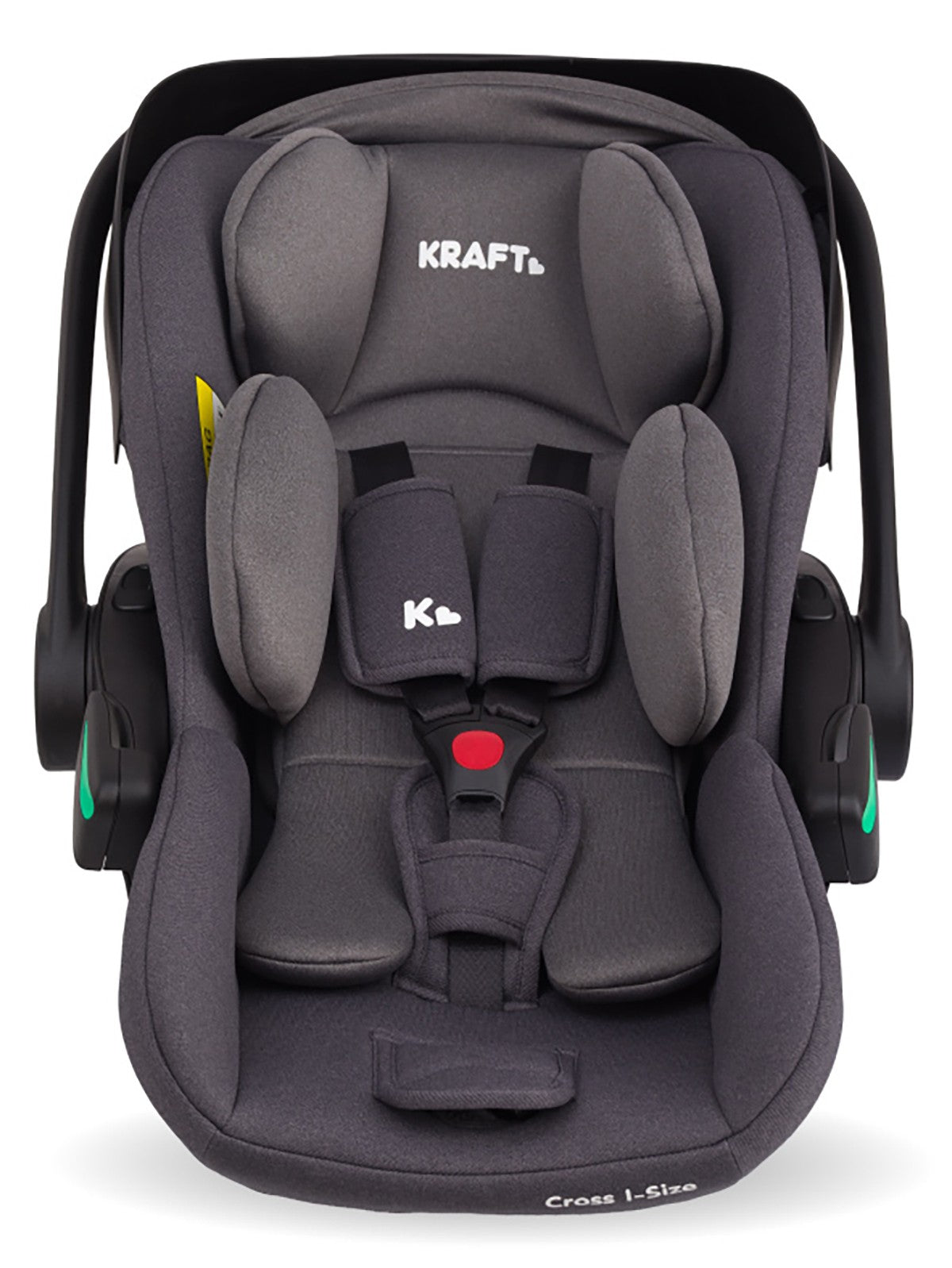 Kraft Cross Fix i-size (40-87 cm) 0-13 kg Oto Koltuğu - Gri