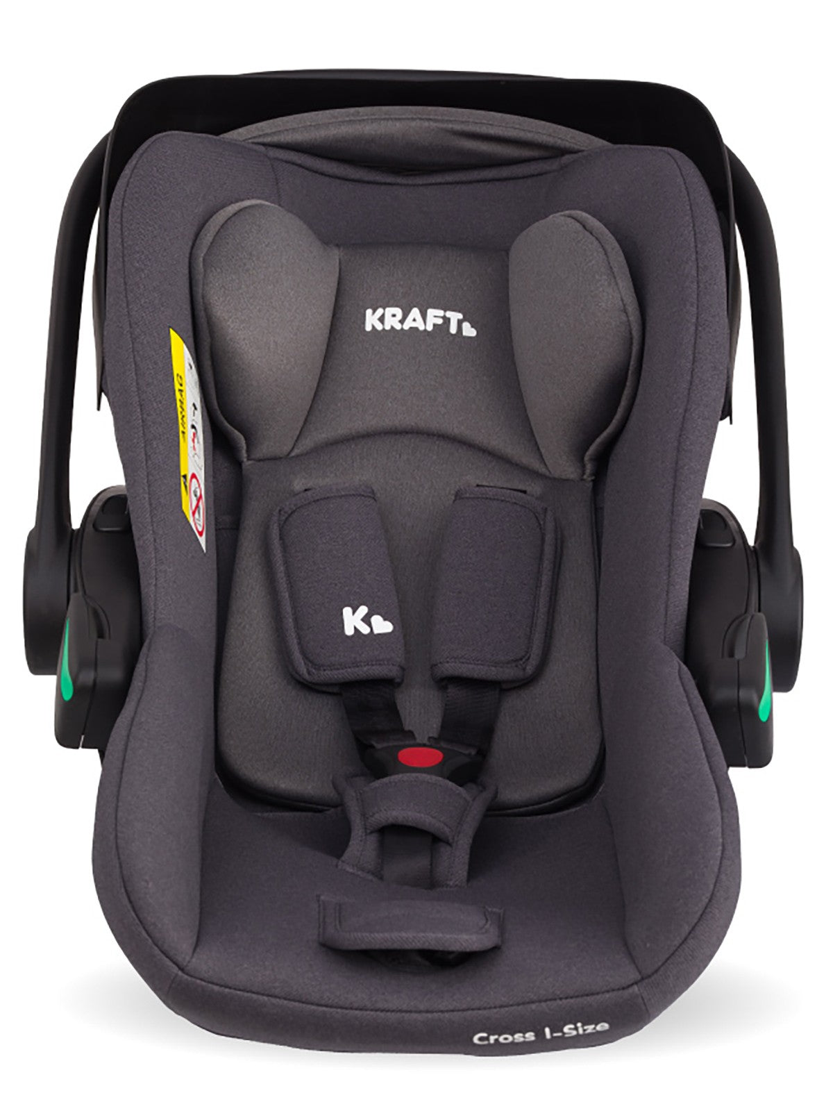 Kraft Cross Fix i-size (40-87 cm) 0-13 kg Oto Koltuğu - Gri