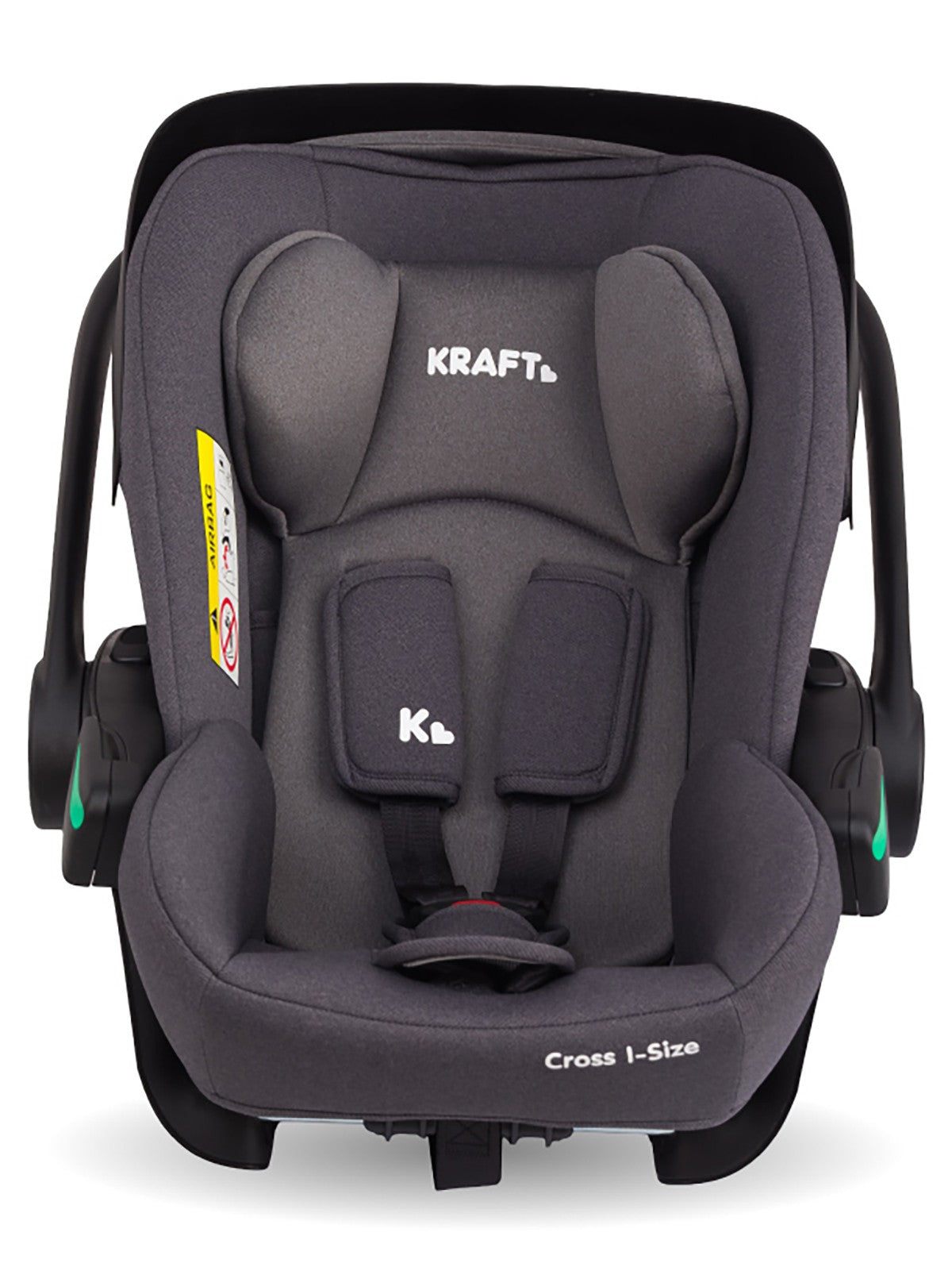 Kraft Cross Fix i-size (40-87 cm) 0-13 kg Oto Koltuğu - Gri