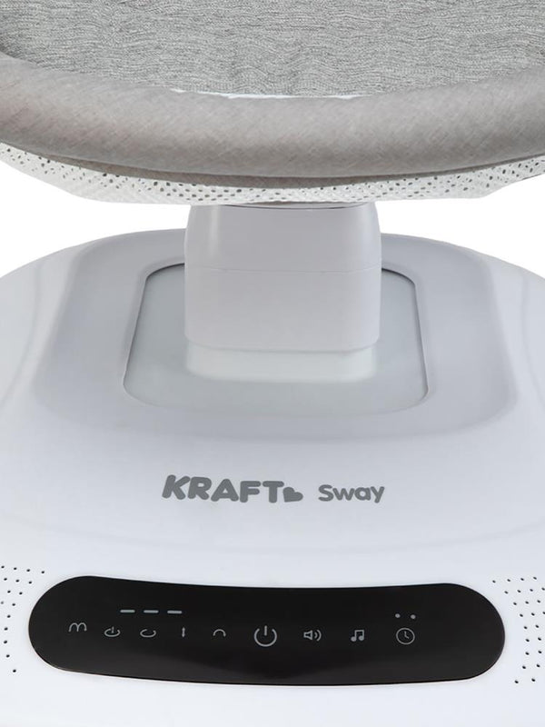 Kraft Sway Portbebeli Elektrikli Salıncak - Gri