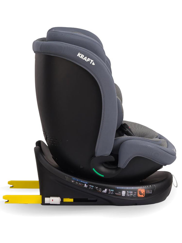 Kraft Grovy I-Size Oto Koltuğu 0-36 Kg (40-150 Cm) - Gri