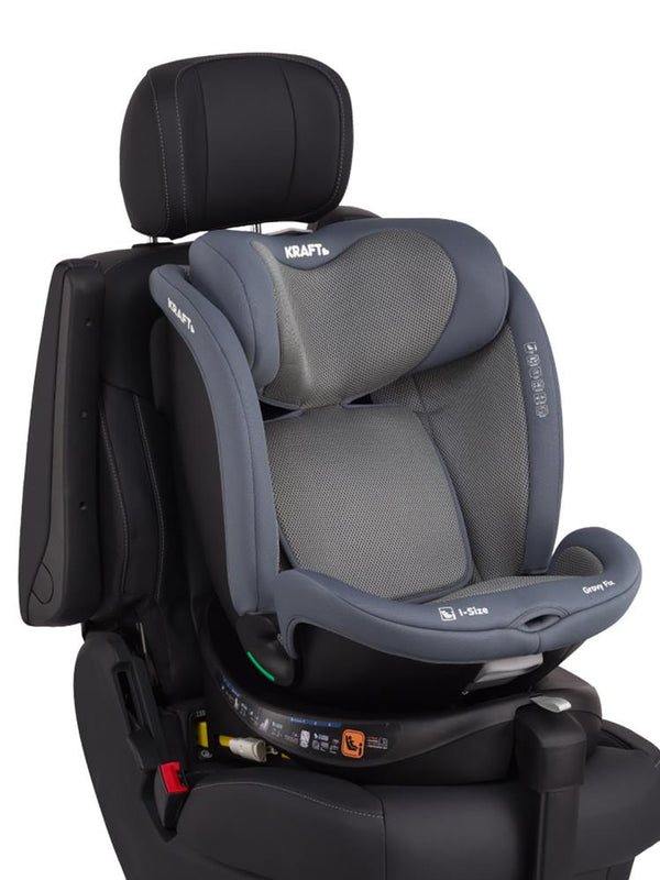 Kraft Grovy I-Size Oto Koltuğu 0-36 Kg (40-150 Cm) - Gri