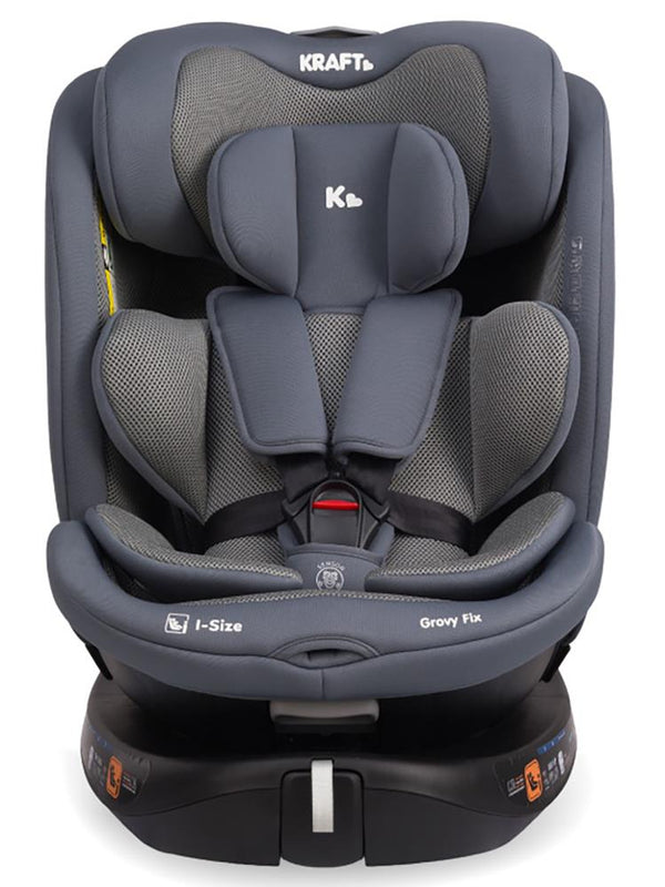 Kraft Grovy I-Size Oto Koltuğu 0-36 Kg (40-150 Cm) - Gri