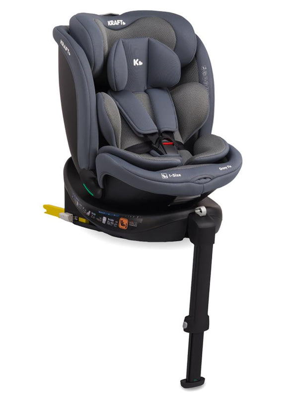 Kraft Grovy I-Size Oto Koltuğu 0-36 Kg (40-150 Cm) - Gri