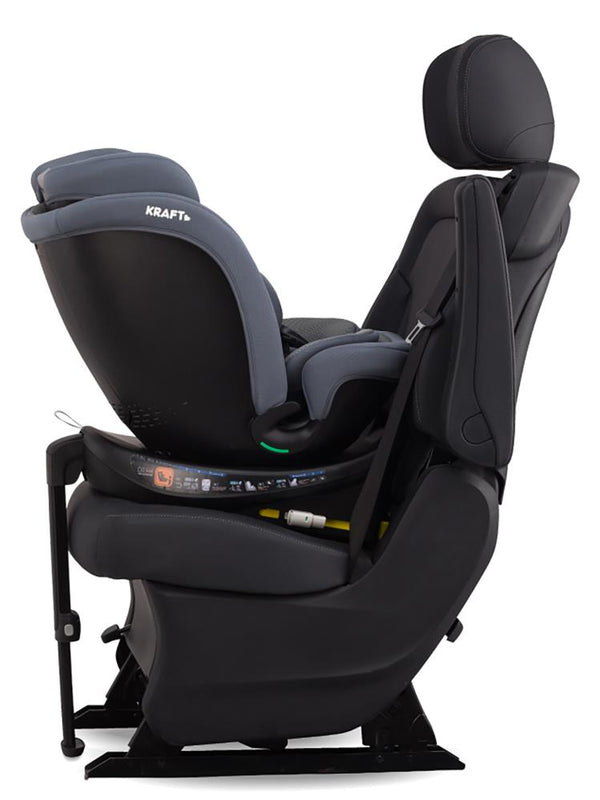Kraft Grovy I-Size Oto Koltuğu 0-36 Kg (40-150 Cm) - Gri