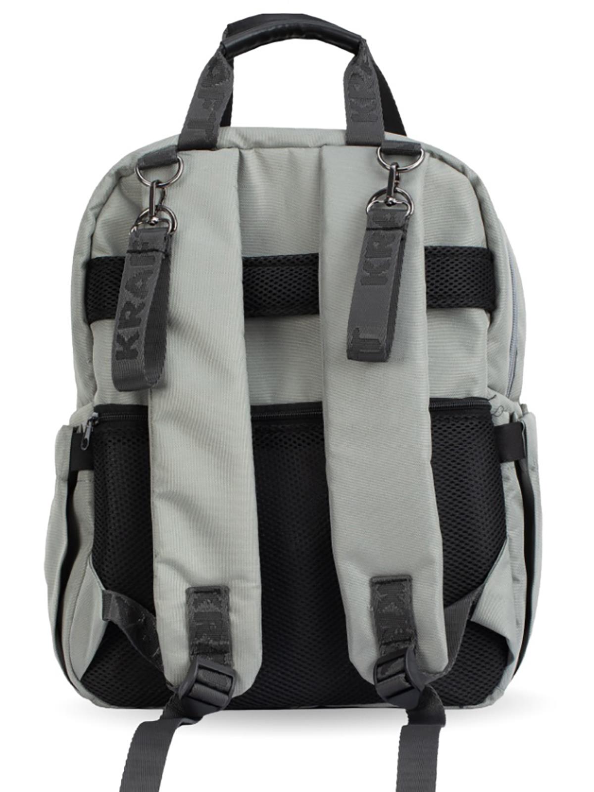 Kraft Lapis Anne Bebek Bakım Sırt Çantası - Gri