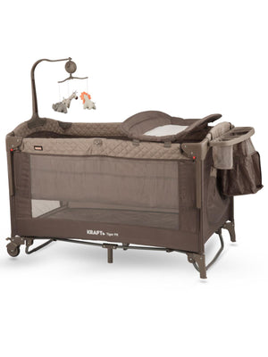 Kraft Tiger Plus Anne Yanı Oyun Parkı 70x120 cm - Bej