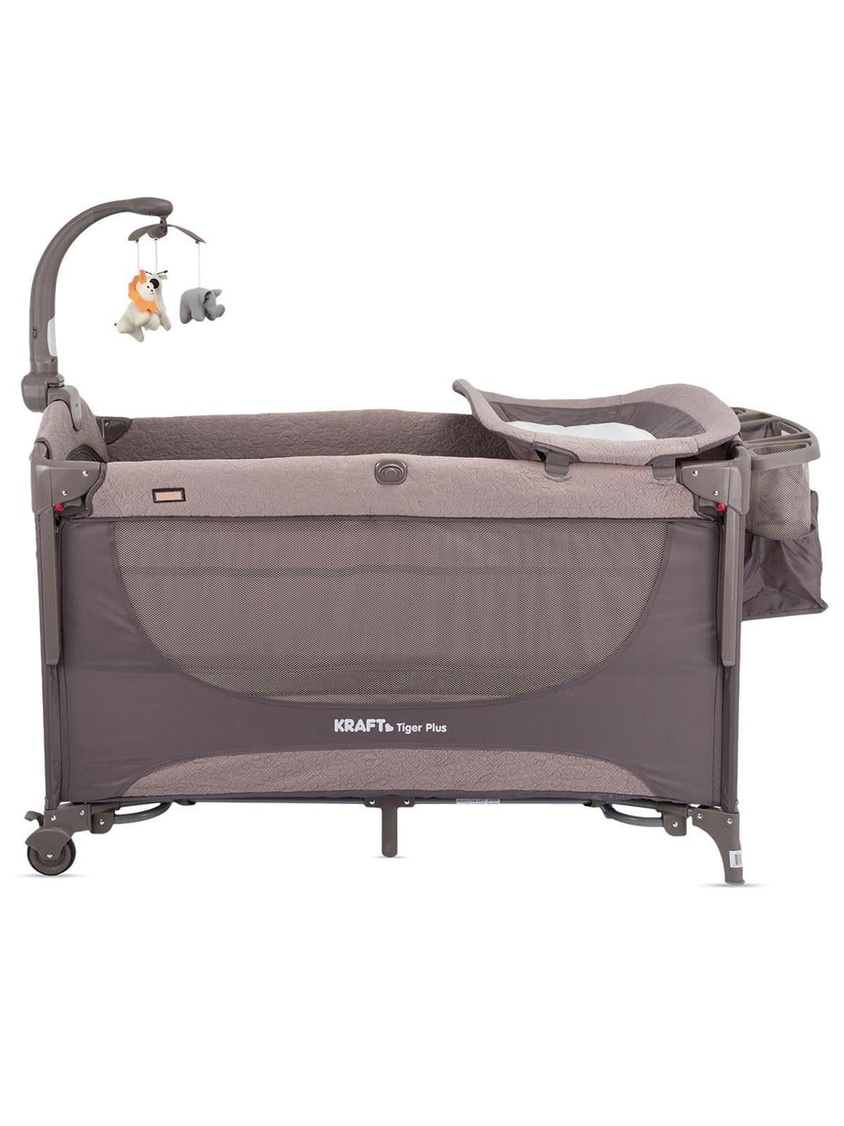 Kraft Tiger Plus Anne Yanı Oyun Parkı 70x120 cm - Bej