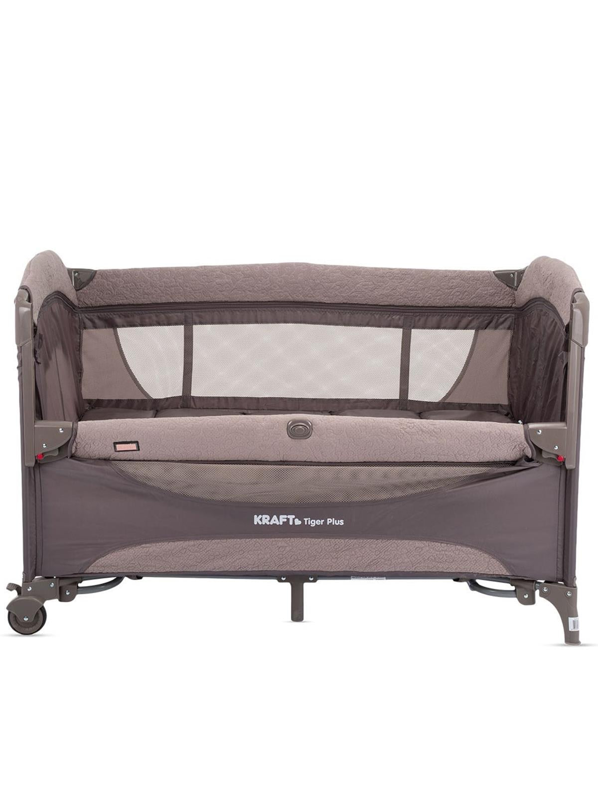 Kraft Tiger Plus Anne Yanı Oyun Parkı 70x120 cm - Bej