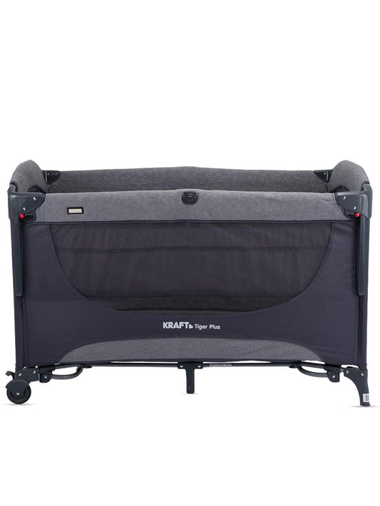 Kraft Tiger Plus Anne Yanı Oyun Parkı 70x120 cm - Gri
