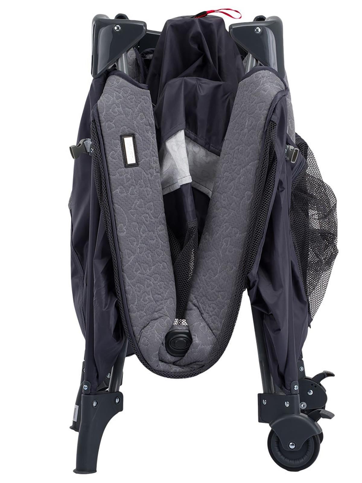 Kraft Tiger Plus Anne Yanı Oyun Parkı 70x120 cm - Gri