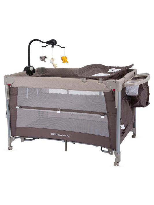 Kraft Easy Fold Plus Oyun Parkı 70x110 cm - Bej