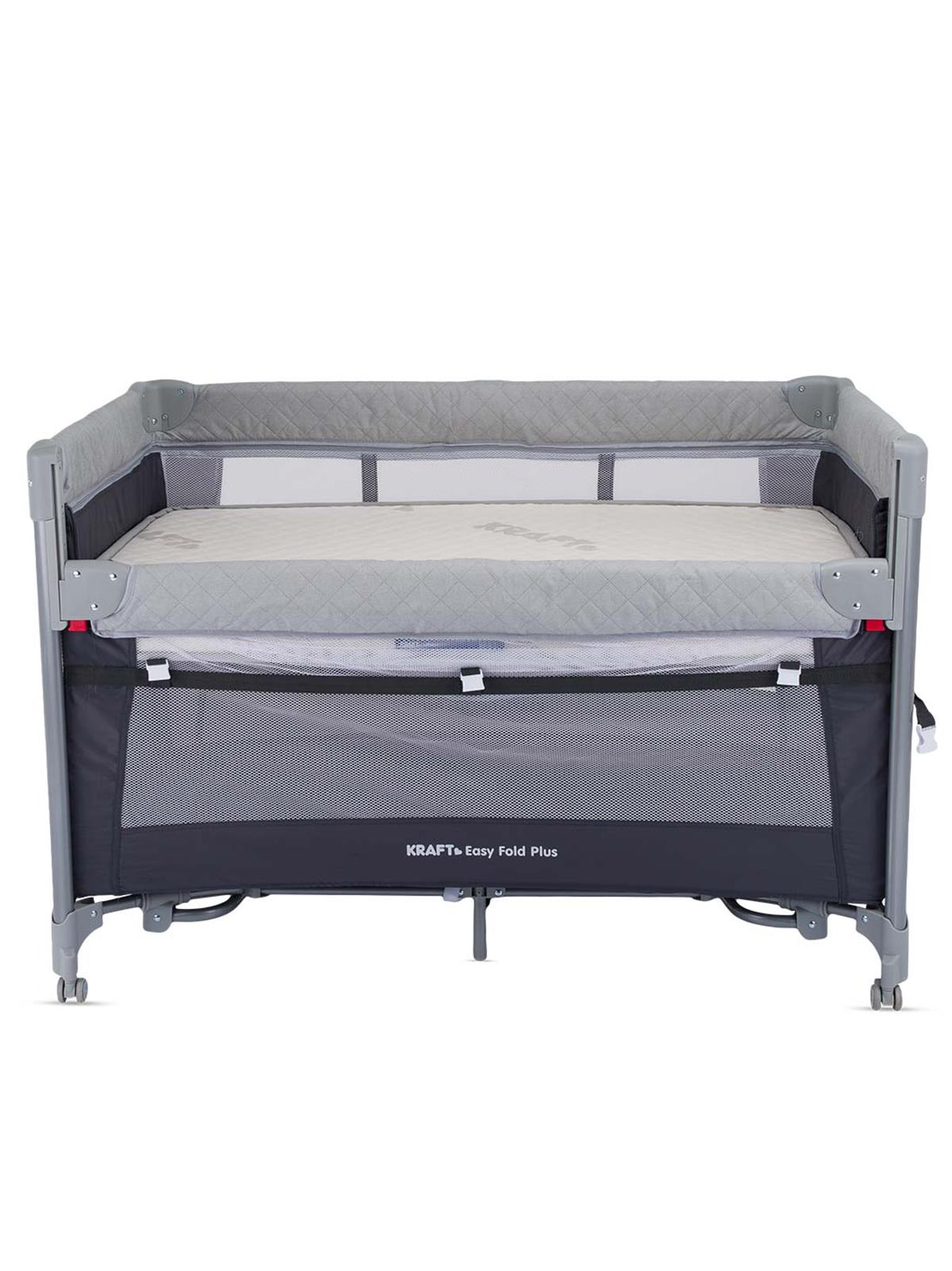 Kraft Easy Fold Plus Oyun Parkı 70x110 cm - Gri
