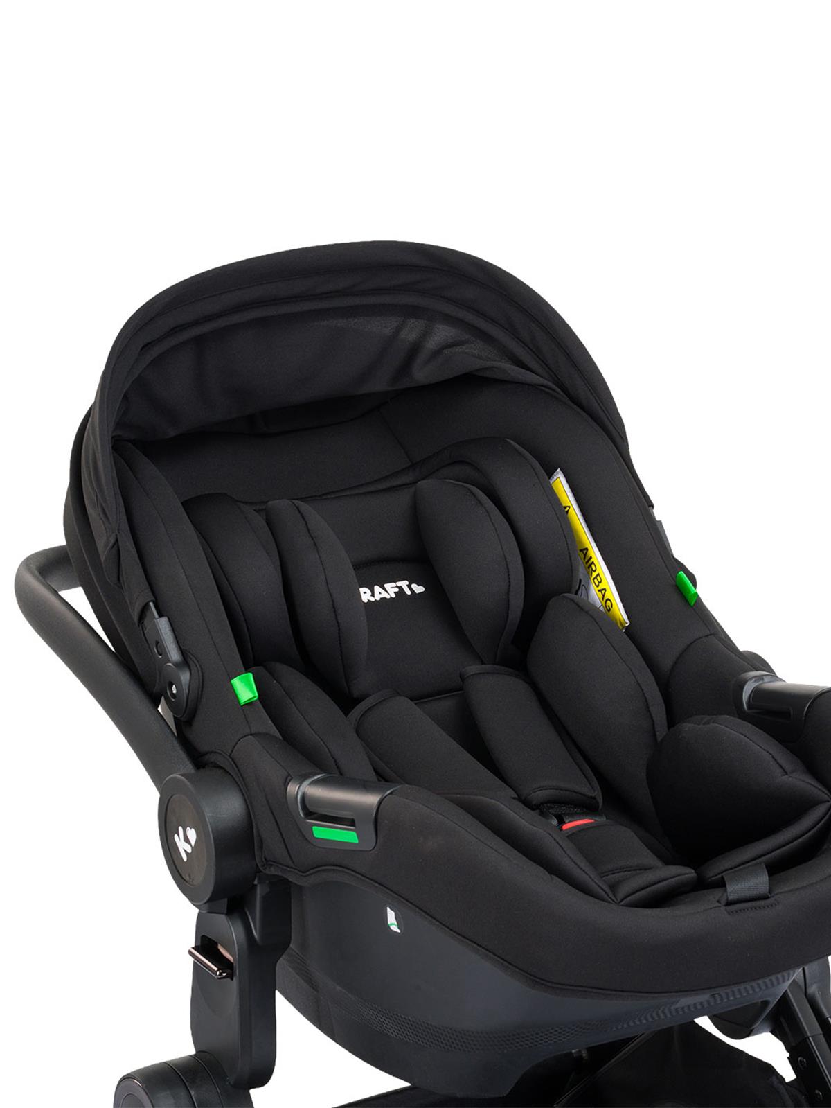 Kraft Alexa Travel Sistem Bebek Arabası - Siyah