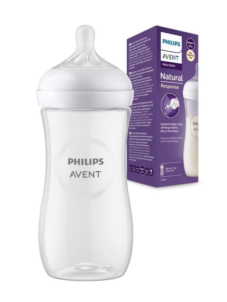 Philips Avent Natural Response PP Biberon330ml3+ Ay,Doğal Tepkili Biberon Emziği