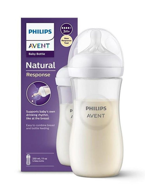 Philips Avent Natural Response PP Biberon330ml3+ Ay,Doğal Tepkili Biberon Emziği