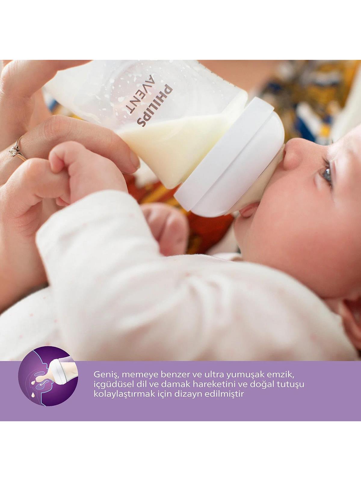 Avent Natural Response 2'li Biberon Emziği2 Numara0+ AyDoğal Tepkili Biberon Emziği