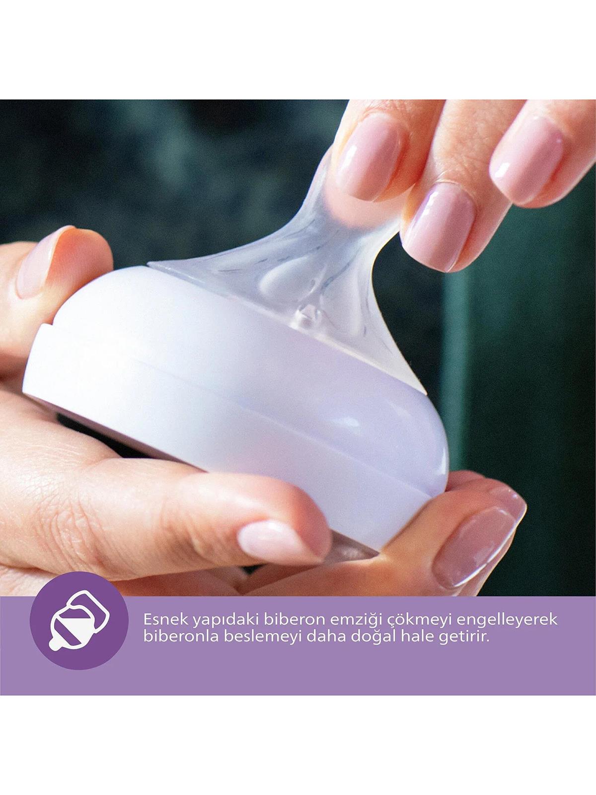 Avent Natural Response 2'li Biberon Emziği2 Numara0+ AyDoğal Tepkili Biberon Emziği