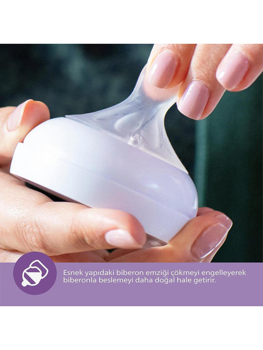 Avent Natural Response 2'li Biberon Emziği6 Numara6+ AyDoğal Tepkili Biberon Emziği