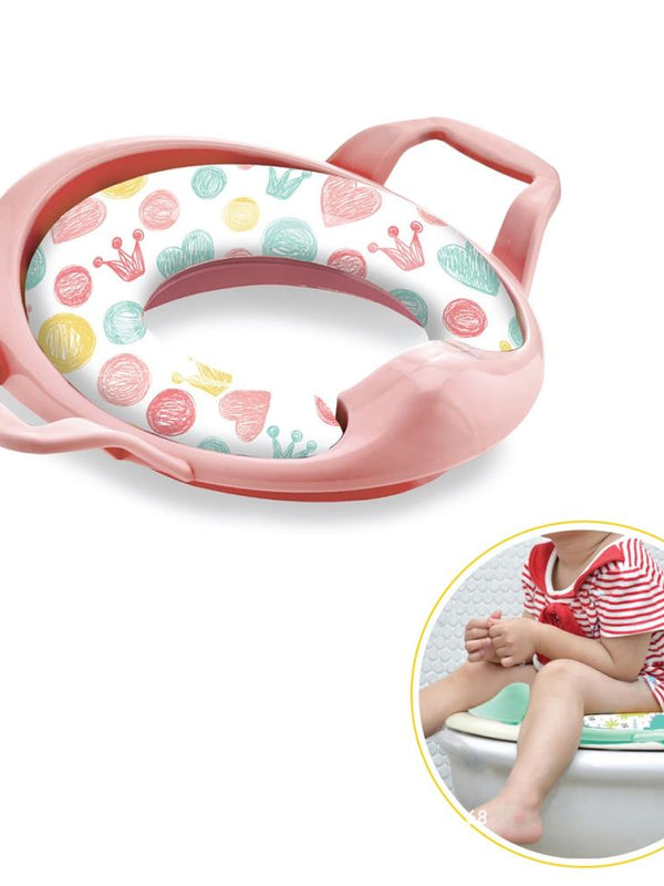 Babyjem Mega Klozet Adaptörü--- - Pembe