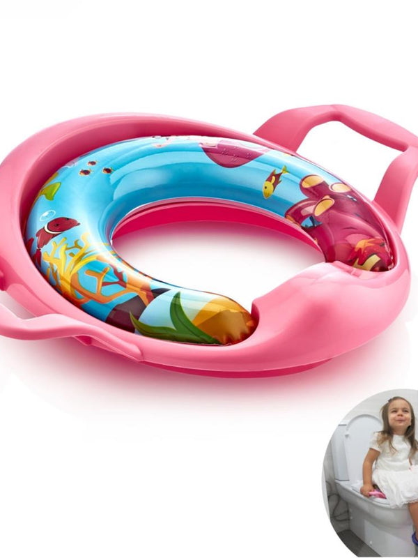 Babyjem Mega Klozet Adaptörü--- - Pembe