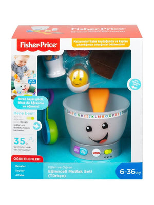 Fisher Price Eğitici Mutfak Seti Türkçe ve İngilizce