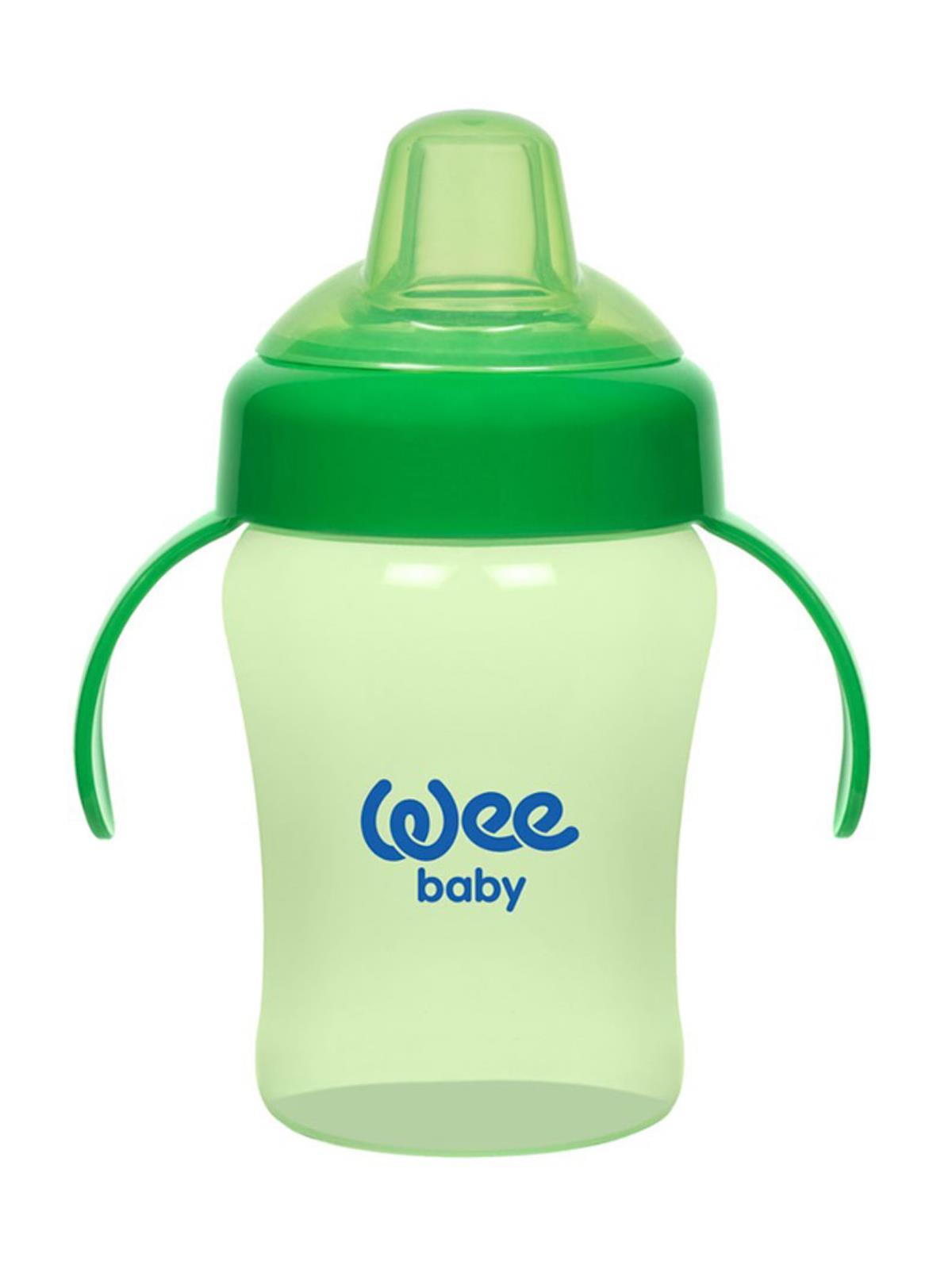 Wee Baby Colorfull Akıtmaz Kulplu Bardak 240 ml