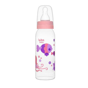 Wee Baby Klasik PP Biberon 250 ml  - Pembe