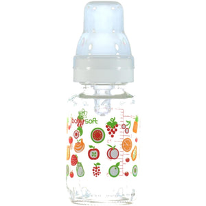Baby Soft 125 Cc Cam Bıberon - Beyaz