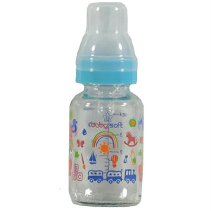 Baby Soft 125 Cc Cam Bıberon - Mavi