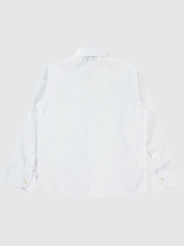 Zeyneva Düz 10-13 Yaş Gömlek - Beyaz