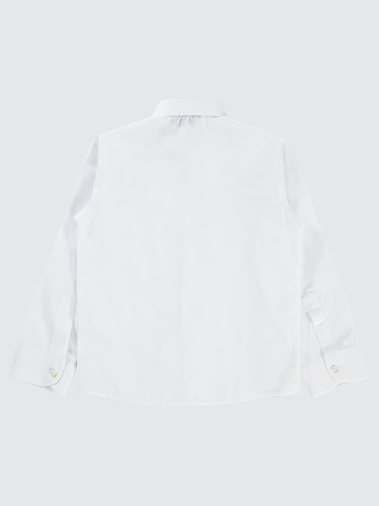 Zeyneva Düz 10-13 Yaş Gömlek - Beyaz