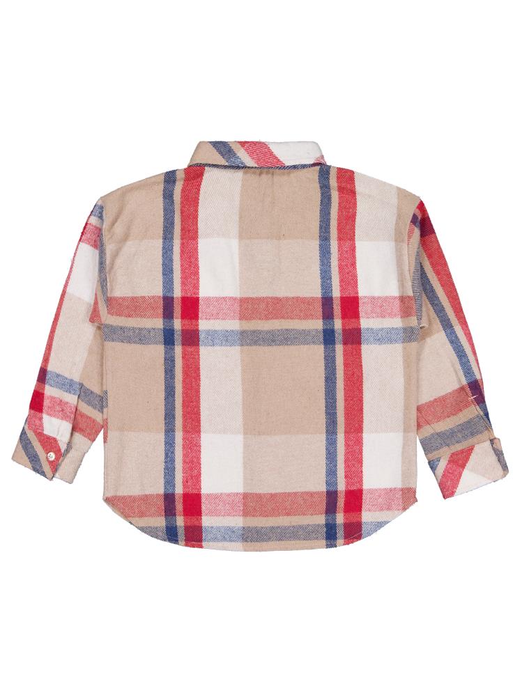 Zeyneva Oduncu 6-9 Yaş Gömlek - Bej