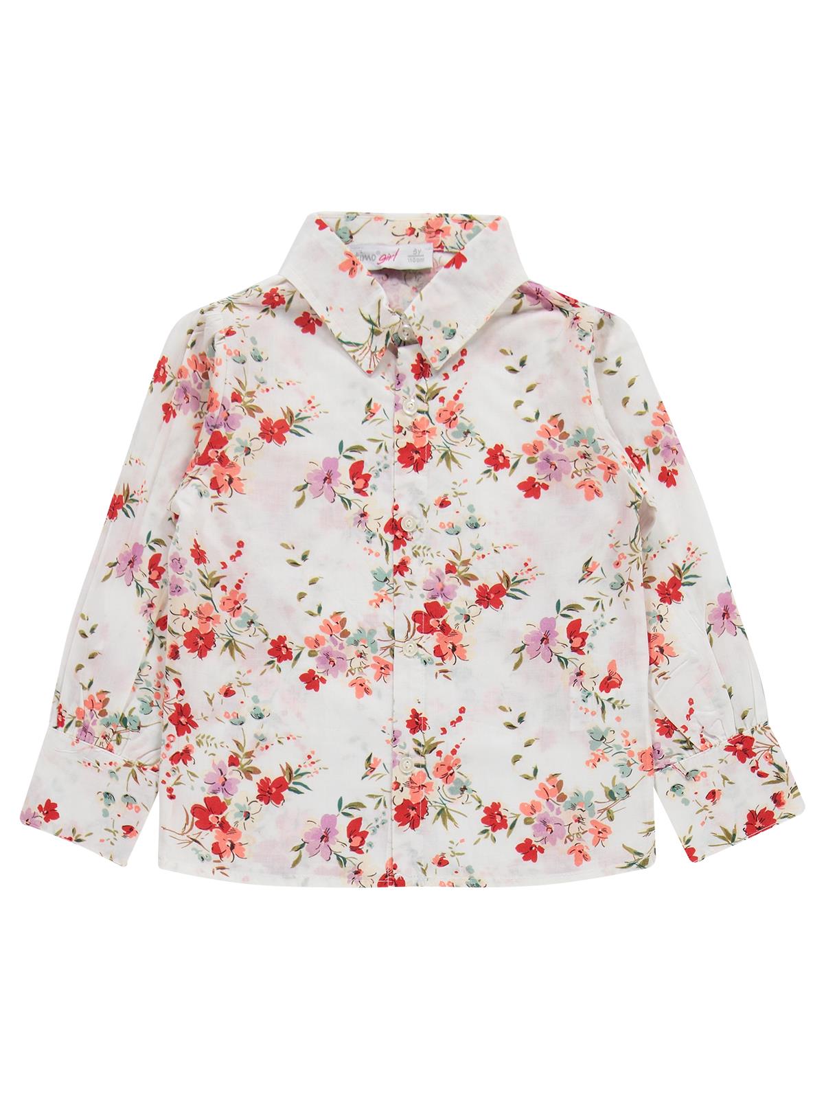 Zeyneva Timo Kız Gömlek Etek Takım - Kırmızı