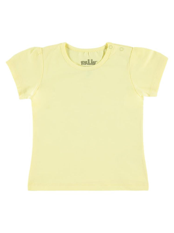 Civil Baby Kız Bebek Tişört 6-18 Ay - Sarı