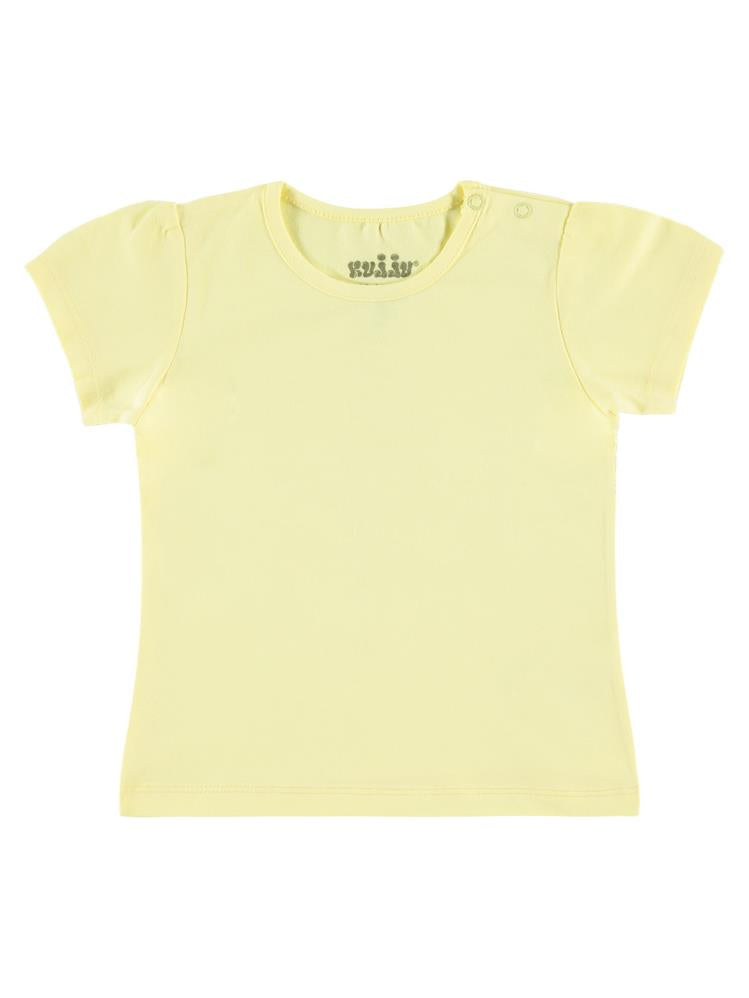 Civil Baby Kız Bebek Tişört 6-18 Ay - Sarı