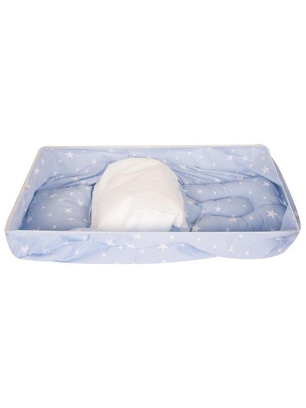 Sevı Bebe Bel Desteklı Ana Kucağı Örtüsü - Mavi