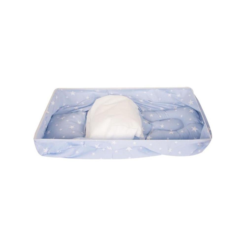 Sevı Bebe Bel Desteklı Ana Kucağı Örtüsü - Mavi