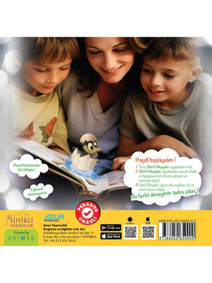 Bee Smart Canlanan Masal Kahramaları Çirkin Ördek Yavrusu Aktivite Kitabı