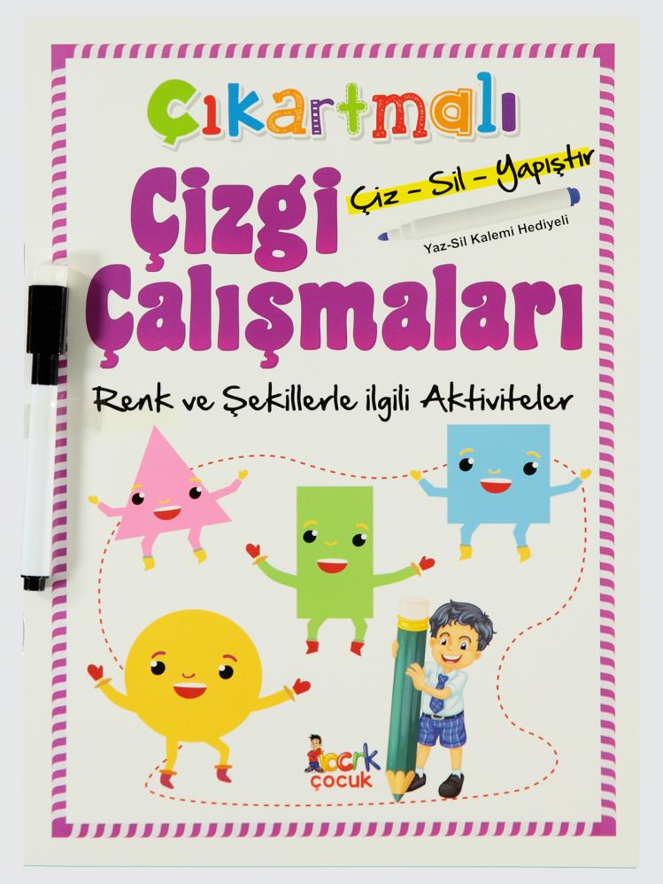 Ref Ref Yayıncılık Cızgı Alıstırmaları Renk Ve Sekıller