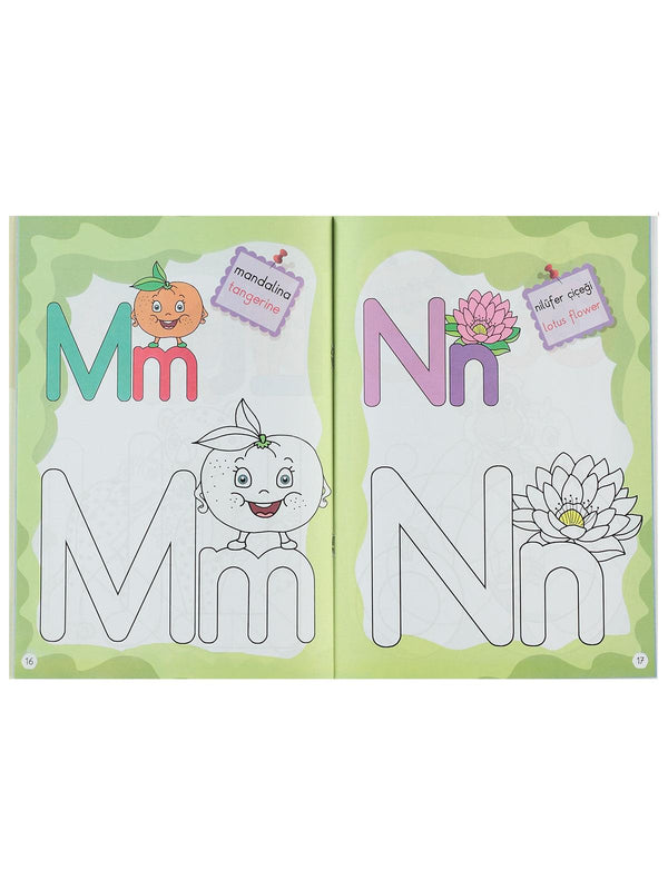 Civil Süper Boyama - Alfabe