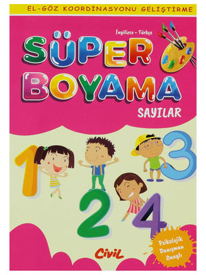 Civil Süper Boyama - Sayılar