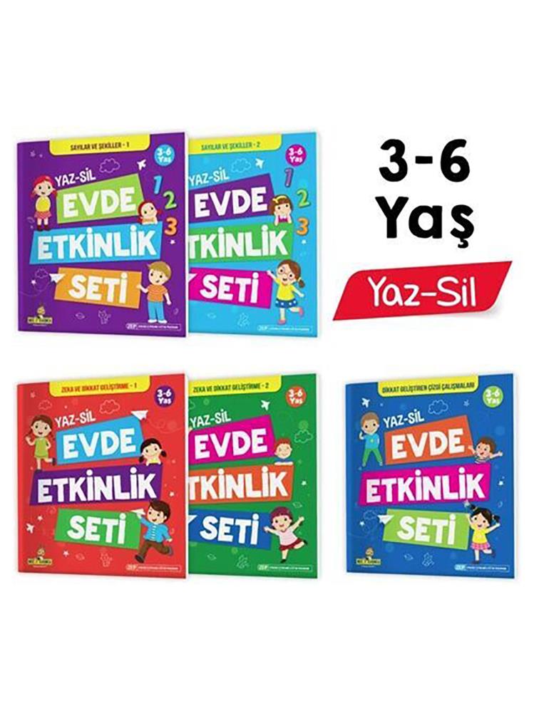 Yükselen Zeka Evde Etkinlik Yaz Sil Serisi