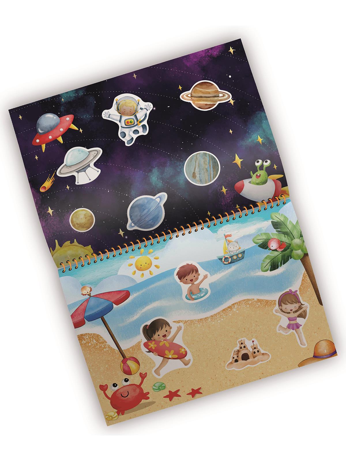 Yükselen Zeka Tükenmeyen Sticker Kitabım